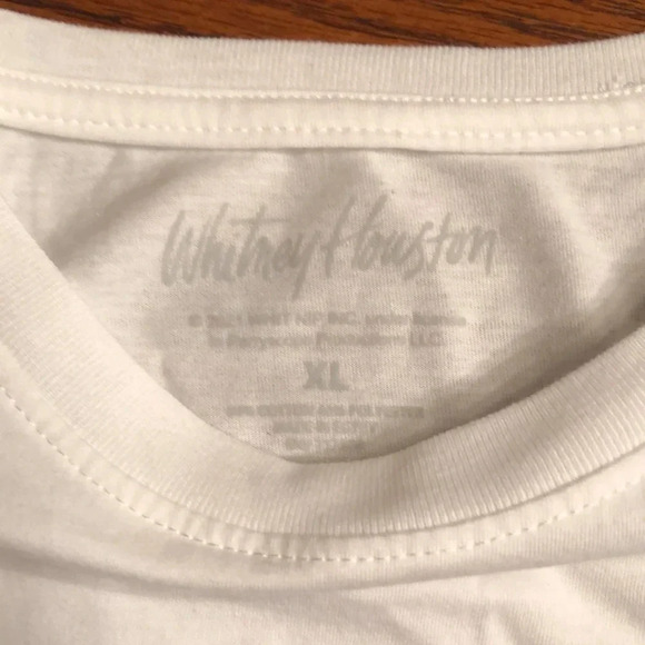 Whitney Houston Band Tee Shirt - Picture 4 of 6